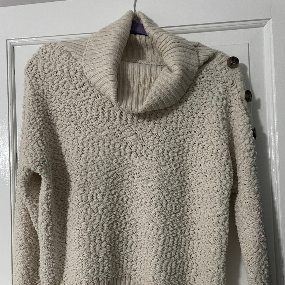 Cowl neck sweater